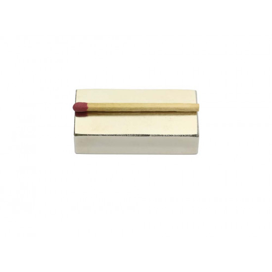 Ímã de neodímio bloco 50 x 25 x 12,5 mm - N42